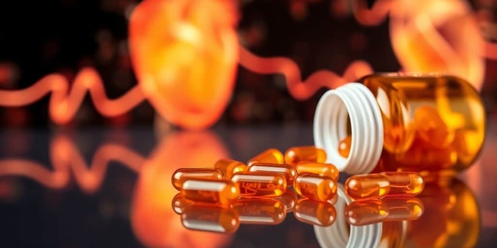 CoQ10 capsules, heart, cells